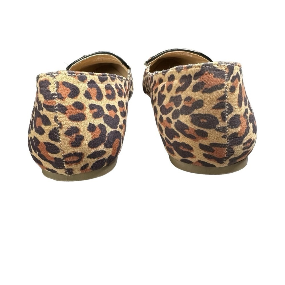 MIA Niles Leopard Print Pointed Toe Flat Loafer Womens Size 6 - Picture 7 of 13
